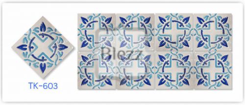 Blezz Tile Handmade Series - Paint&Drop code TK603 Pattern
